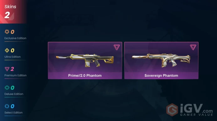 NA | 2 Skins | Platinum | Sovereign Phantom | Prime//2.0 Phantom | Agent 6 | Buddies 16 | Level 33 | Full Access | Instant Delivery | Full Detai