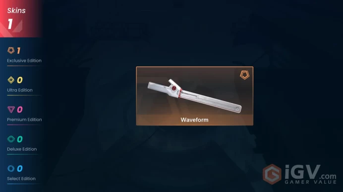 NA | 1 Skin | Gold | VP Value 5350 | Waveform | Level 23 | 2 Agents | 8 Buddies | Full Access | Instant Delivery | Full Details Below!