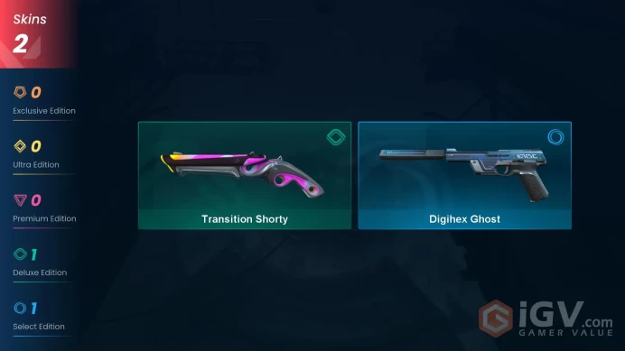 NA | 2 Skins | Gold | 255 RP | Transition Shorty | Digihex Ghost | Level 70 | 15 Agents | Full Access | Instant Delivery | Full Details Below!