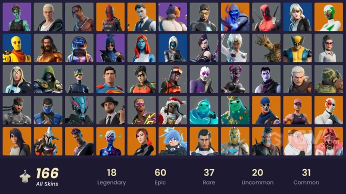 [PSN/XBOX/NIN/PC] 166 SKINS | OG STW | TRAVIS SCOTT | ASTRO JACK | GOLD BRUTUS | GOLD MIDAS | GOLD MEOWSCLES | HARBINGER ARMOR OMEGAROK
