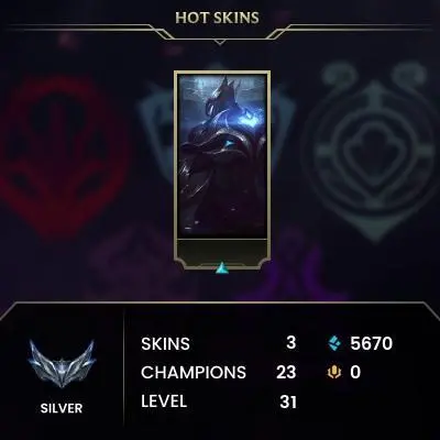 EUW -(S16) SILVER 2 START - HIGH LP GAIN - 23 Champ - 3 Good Skins - HONOR 4 - S15 ACC - HANDMADE - FULL ACCES - LIFETIME WARRANTY - CHEAP