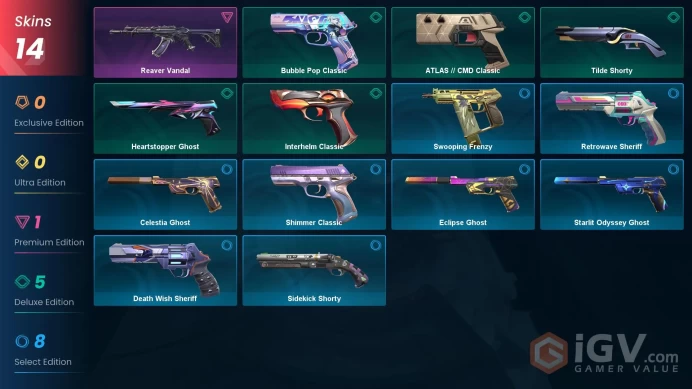 Eu/Full Access/Ranked Ready/Reaver Vandal + 11 more