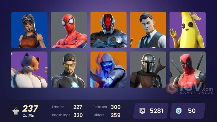 [PC/XBOX/PSN/SWITCH] 237 skins | OG STW | Renegade Raider | Gold Brutus | Gold Midas | Gold Meowscles | Fixer | Cloud Striker | Pitch Patroller 