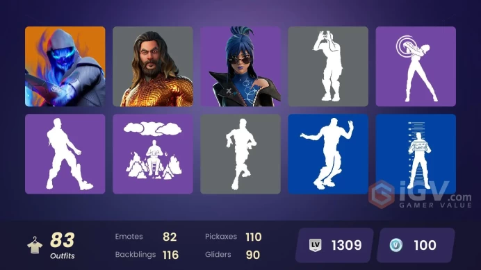 [PC/XBOX/PSN/SWITCH] 83 skins | FNCS Renegade | Fusion | The Scientist | Eternal Knight | Renzo the Destroyer | Mizuki | Optimus Prime |