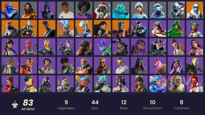 [PC/XBOX/PSN/SWITCH] 83 skins | FNCS Renegade | Fusion | The Scientist | Eternal Knight | Renzo the Destroyer | Mizuki | Optimus Prime |