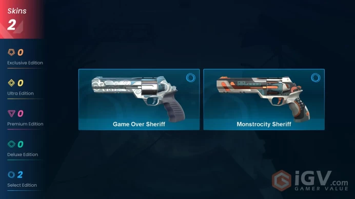 NA | 2 Skins | Silver | 260 RP | Game Over Sheriff | Monstrocity Sheriff | Level 58 | 6 Agents | Full Access | Instant Delivery | Full Details 