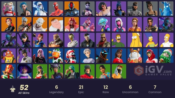 [ALL PLATFORMS]-41 SKIN- Arcane Jinx OG-Polarity-Harley Quinn-Dark Bomber-Harlowe-Orin-Haze-Mr. Dappermint-FULL ACCESS-