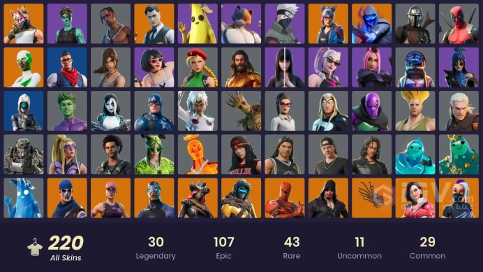 [XBOX/NIN/PC] 220 SKINS | OG STW | TRAVIS SCOTT | HUNTMASTER SABER | BLUE TEAM LEADER |  ASTRO JACK | PRODIGY | BLUE STRIKER | POINT PATROLLER 