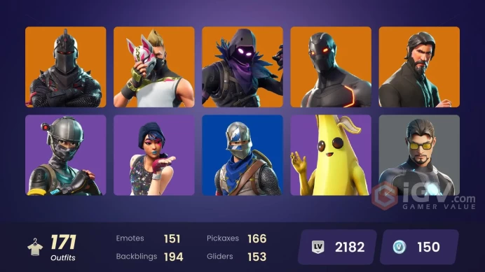 [PC/PSN/XBOX] 171 skins | OG STW | Black Knight | Sparkle Specialist | Eon | The Reaper | Blue Squire | Royale Knight | Elite Agent | 150 VB