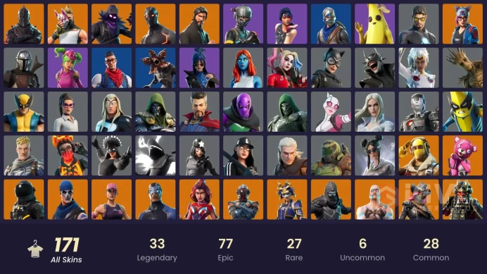 [PC/PSN/XBOX] 171 skins | OG STW | Black Knight | Sparkle Specialist | Eon | The Reaper | Blue Squire | Royale Knight | Elite Agent | 150 VB