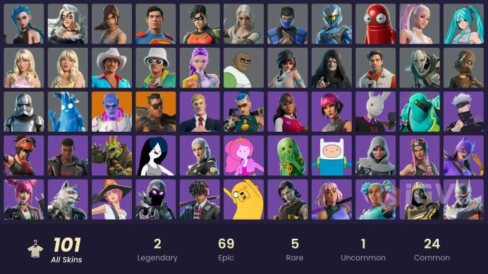 [ALL PLATFORMS]-101 Skin-Arcane Jinx-Rumi (HUNTR/X)-Black Cat-Marceline-Isabelle-Hensey-Ariana Grande-Hatsune Miku-FULL ACCESS-