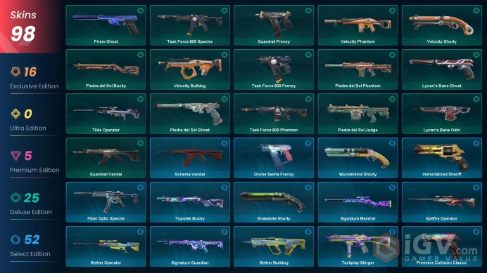 EU - LVL 198 - Unranked - 8 KNIVES - 98 SKINS(~35,650 VP) Singularity Phantom, Kuronami Vandal, Arcane Vandal, Recon Balisong, RGX 11z Pro Phan