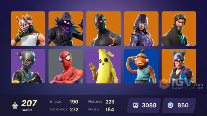 FA - [XBOX/PC] 208 skins | OG STW | The Reaper | Glow | Elite Agent | Blue Team Leader | WORLD CUP | Prodigy | Rogue Agent | Carbon Commando