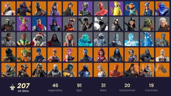 FA - [XBOX/PC] 208 skins | OG STW | The Reaper | Glow | Elite Agent | Blue Team Leader | WORLD CUP | Prodigy | Rogue Agent | Carbon Commando