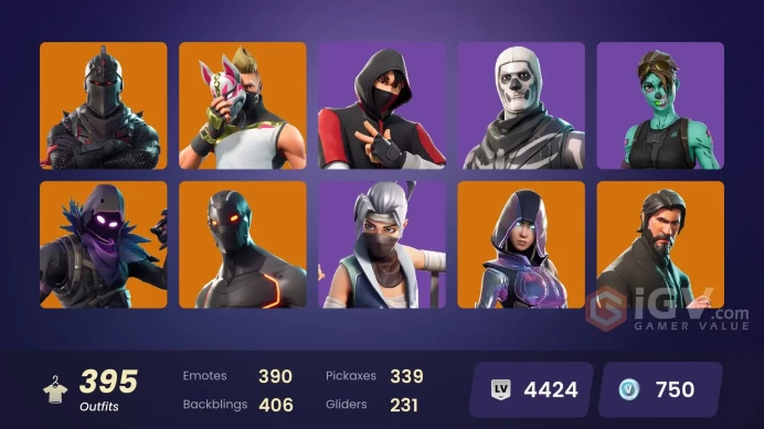 [PC/PSN/NIN] 395 skins | OG STW | Black Knight | Sparkle Specialist | IKONIK | The Reaper | Glow | Blue Squire | Royale Knight | Elite Agent  