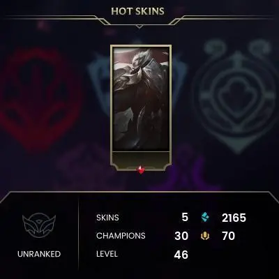EUW -(S16) UNRANKED - 30 Champ - 5 Good Skins - HONOR 3 - S10 ACC - HANDMADE - FULL ACCES - LIFETIME WARRANTY - CHEAP