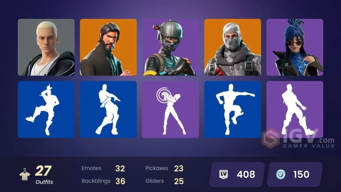 PSN/XBOX/PC - 27 skins | The Reaper | Elite Agent | Blue Team Leader | Havoc | Sub Commander | Spectra Knight | Dark Voyager | Omegarok