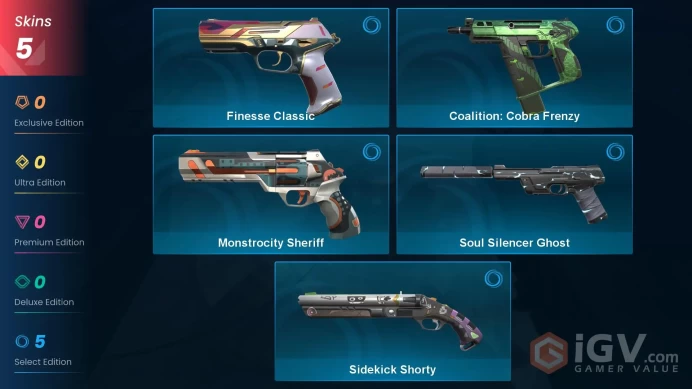 NA | 5 Skins | Gold | Soul Silencer Ghost | Coalition: Cobra Frenzy | Monstrocity Sheriff | Level 84 | Full Access | Full Details Below