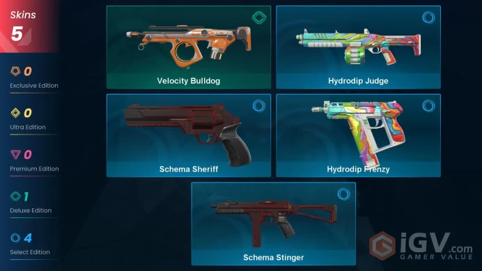 NA | 5 skins | Gold 2 | Level 21 | VP Value: 1000 | Agent 4 | Card 16 | Buddies 13 | 1 Battlepass | Full Access Instant Delivery | Full Details