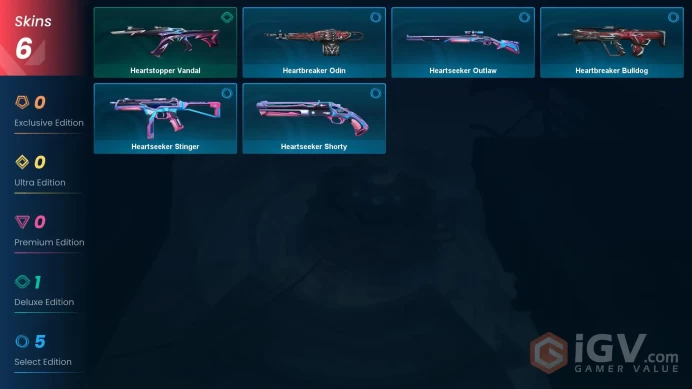 NA | 6 Skins| Silver | Battlepasses 1 | Heartstopper Vandal | Heartseeker Shorty | Buddies 13 | Level 25 | Full Access | Instant Delivery | Full