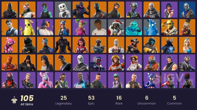 [PC/PSN/XBOX] 104 skins | Black Knight | Sparkle Specialist | The Reaper | Blue Squire | Royale Knight | Take The L |	y672