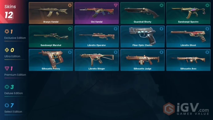 NA | 12 Skins | Bronze | Battlepasses 2 | Araxys Vandal | Oni Vandal | Level 23 | Full Access | Instant Delivery | Full Details Below