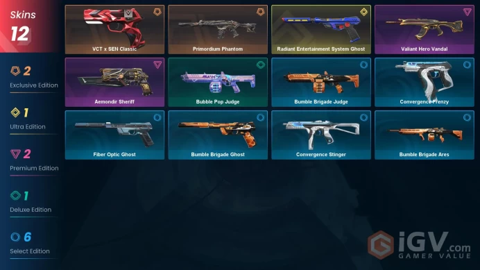 NA | 12 Skins | Platinum | 1 Battle passes | Primordium Phantom | Valiant Hero Vandal | Level 64 | Full Access | Full Details Below!