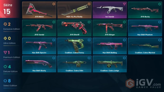 NA | 15 Skins | Diamond 3| Level 40 | RGX 11z Pro Firefly | Ion Vandal | 1 Battlepasses Purchase | Full Access | Full Details Below!