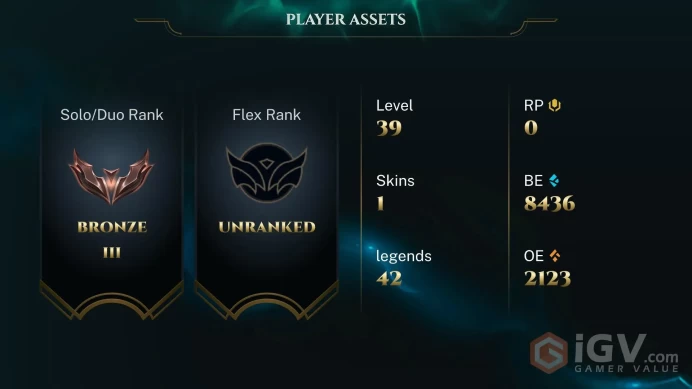 EUW -(S16) BRONZE 3(60LP) START! %100WR - 42 Champ - 1 Good Skins - HONOR 3 - S11 ACC - HANDMADE - FULL ACCES - LIFETIME WARRANTY - CHEAP