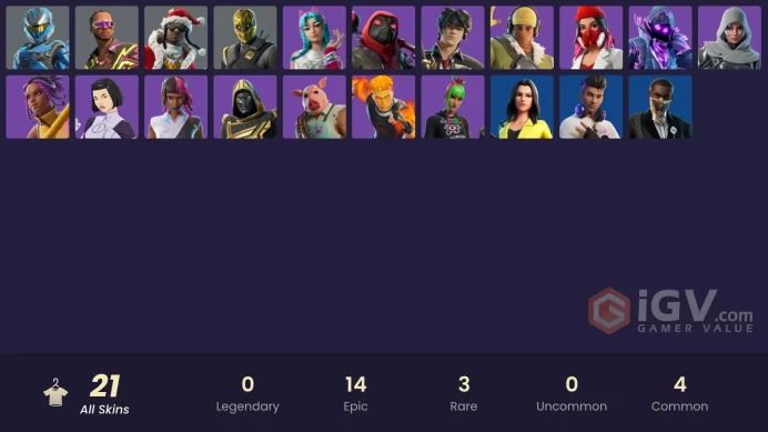 [PSN/XBOX/PC] 21 skins | UNSC Spartan | Lewis Hamilton | Santa Dogg | Dark Doggo | Storm-Wild Raven | Bug Punk Sunny | Afterburn