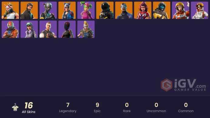 [PSN/XBOX/PC] - 16 skins | The Reaper | Elite Agent | Carbide | Lynx | Zenith | Dark Voyager | Valor | Drift | Rust Lord | Huntress |Moonwalker 