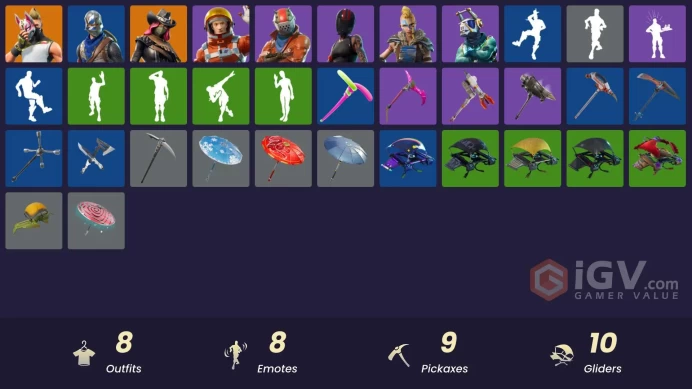 FA - [PSN/XBOX/PC] 8 skins | Blue Squire | Calamity | Drift | Rust Lord | Huntress | DJ Yonder | Mission Specialist | Redline | Stealing Wheel |