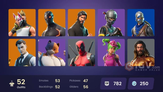 FA - PSN/XBOX/PC - 53 skins | The Reaper | Blue Squire | Royale Knight | Elite Agent | Gold Midas | Rogue Agent | The Visitor | Fade | Omega