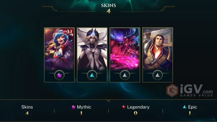 [Code 9333] Level 118 + 3 Skins / LAN / Very Cheap