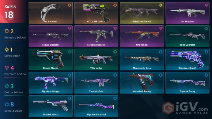 [Code 9335] Level 35 + 18 Skins / Europe / Very Cheap