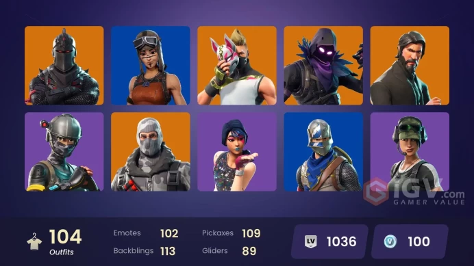 [PC/XBOX] FA 104 SKINS | OG STW | THE REAPER | BLUE SQUIRE | ROYALE KNIGHT | BLACK KNIGHT | RENEGADE RAIDER | ELITE AGENT | TRAILBLAZER |