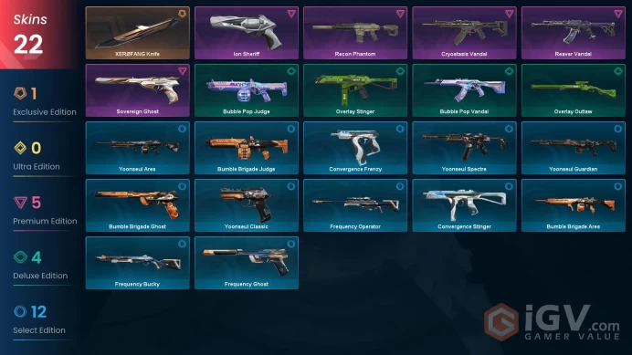NA | 22 Skins | Silver | VP Value 15225 | XERØFANG Knife | Ion Sheriff | Reaver Vandal | 2 Battlepasses | Full Access | Full Details Below!