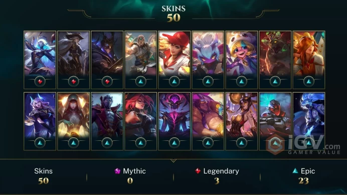 [EUW] - Unranked-RANK READY 1 MATCH / 50 Skins / Changeable Mail | Instant Delivery | Lifetime Warranty | 100% Handmade & Secure | 24/7 Support
