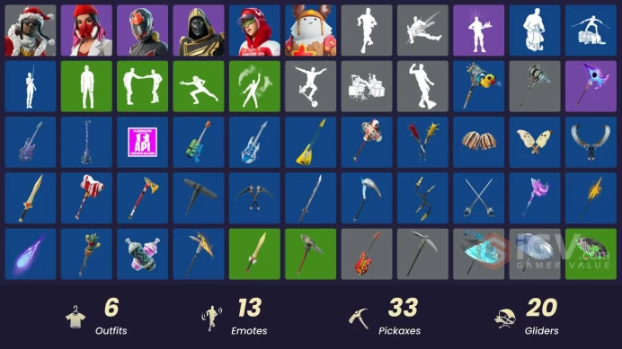 [PSN/XBOX/PC] 500 VB | 6 skins | Santa Dogg | Blitz Knight | Burnoff | Yulejacket | Sled Ready Guff | Arctic Adeline | Spectra Protector