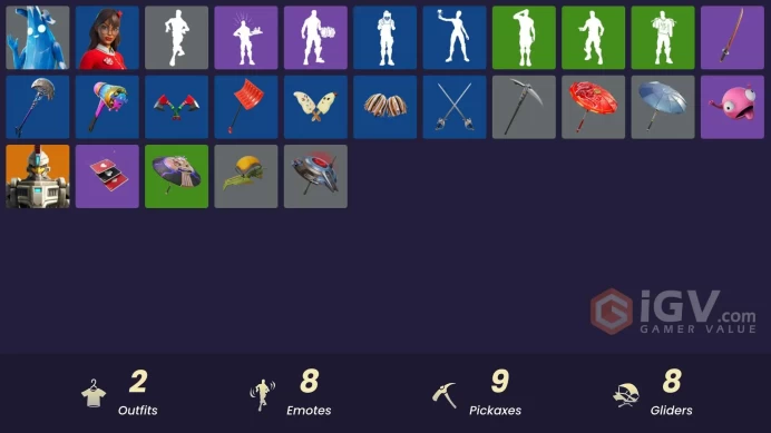[PSN/XBOX/PC] 500 VB | 2 skins | Polar Peely | Krisabelle | Rust Bucket | Spectra Protector | Kata-Pack | The Bestiary Chest