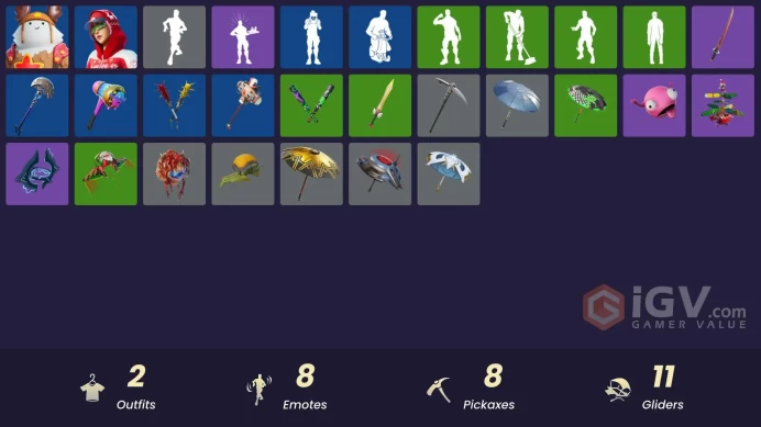[PSN/XBOX/PC] 800 VB | 2 skins | Sled Ready Guff | Arctic Adeline | Arroyo Pack | Lil' Black Heart | Lunarios | Fa-la-la-Llama
