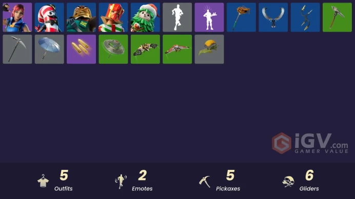 [PSN/XBOX/PC] 100 VB | 5 skins | Explorer Emilie | Mr. Dappermint | Winterfest Bushranger | Holiday Boxy | Major Mancake | Legend's Modkit