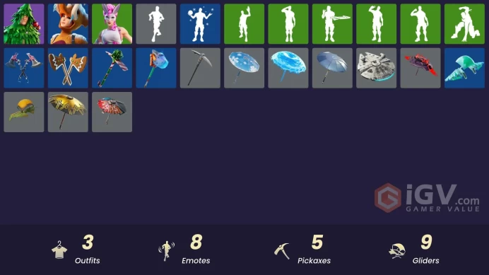 [PSN/XBOX/PC] 500 VB | 3 skins | Lt. Evergreen | Wooly Warrior | Stella | Arroyo Pack | Ancestral Bloom | Beachcomber | 2020 Kickflip