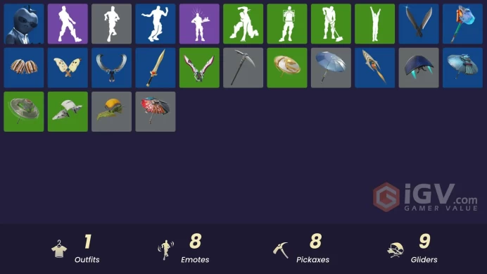 [PSN/XBOX/PC] 700 VB | 1 skins | Tart Tycoon | Apocalypse Shroud | Spectra Protector | Beachcomber | Deep Dive | Hadean Gate | Prized Llama