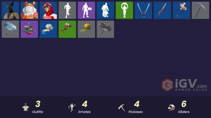 [PSN/XBOX/PC] 800 VB | 3 skins | Azuki | Sled Ready Guff | Arctic Adeline | Lunarios | Kata-Pack | Fa-la-la-Llama | Love Lock | Catana