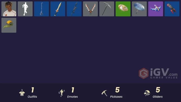 [PSN/XBOX/PC] 1 skins | Slayer Juice WRLD | 999 Knives | Nyanja's Catpak | Hadean Gate | Mercurial | Prized Llama | Sir Beurre | 999 Knives