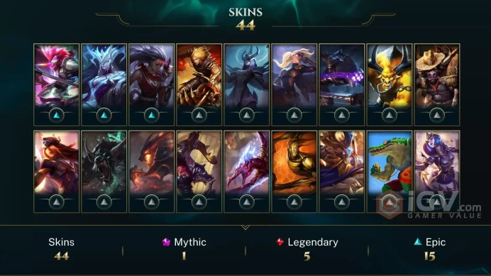 EUW HANDMADE ACCOUNT -(S16) UNRANKED - 128 Champ - 44 Good Skins FULL ACCES - SAFETY - LIFETIME WARRANTY - CHEAP