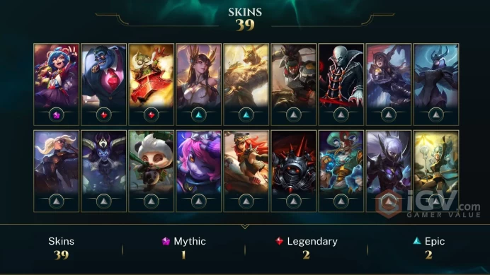 EUW HANDMADE ACCOUNT -(S16) UNRANKED - 93 Champ - 39 Good Skins - 89K BE - FULL ACCES - SAFETY - LIFETIME WARRANTY - CHEAP