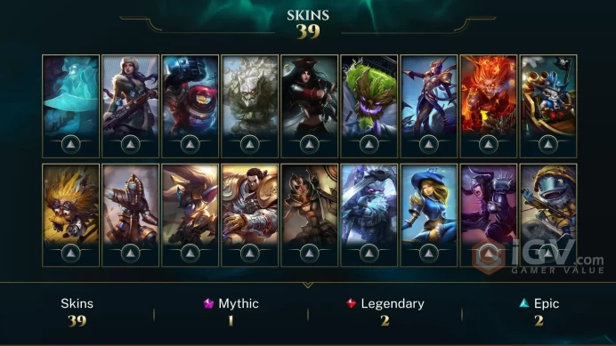 EUW HANDMADE ACCOUNT -(S16) UNRANKED - 93 Champ - 39 Good Skins - 89K BE - FULL ACCES - SAFETY - LIFETIME WARRANTY - CHEAP