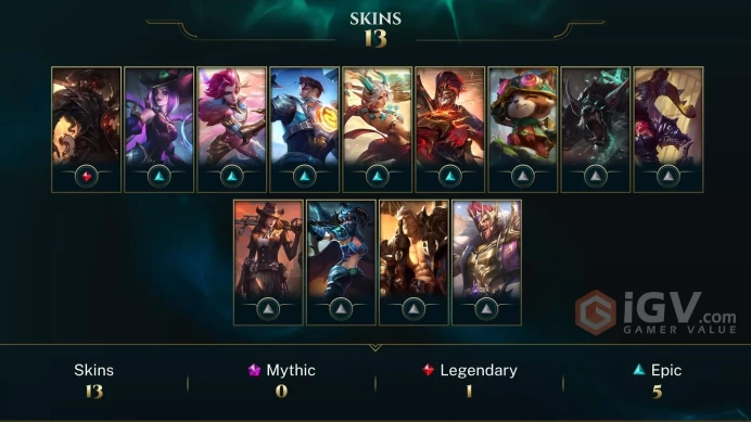 [EUW] - Diamond IV / 16 Skins / Changeable Mail | Instant Delivery | Lifetime Warranty | 100% Handmade & Secure | 24/7 Support